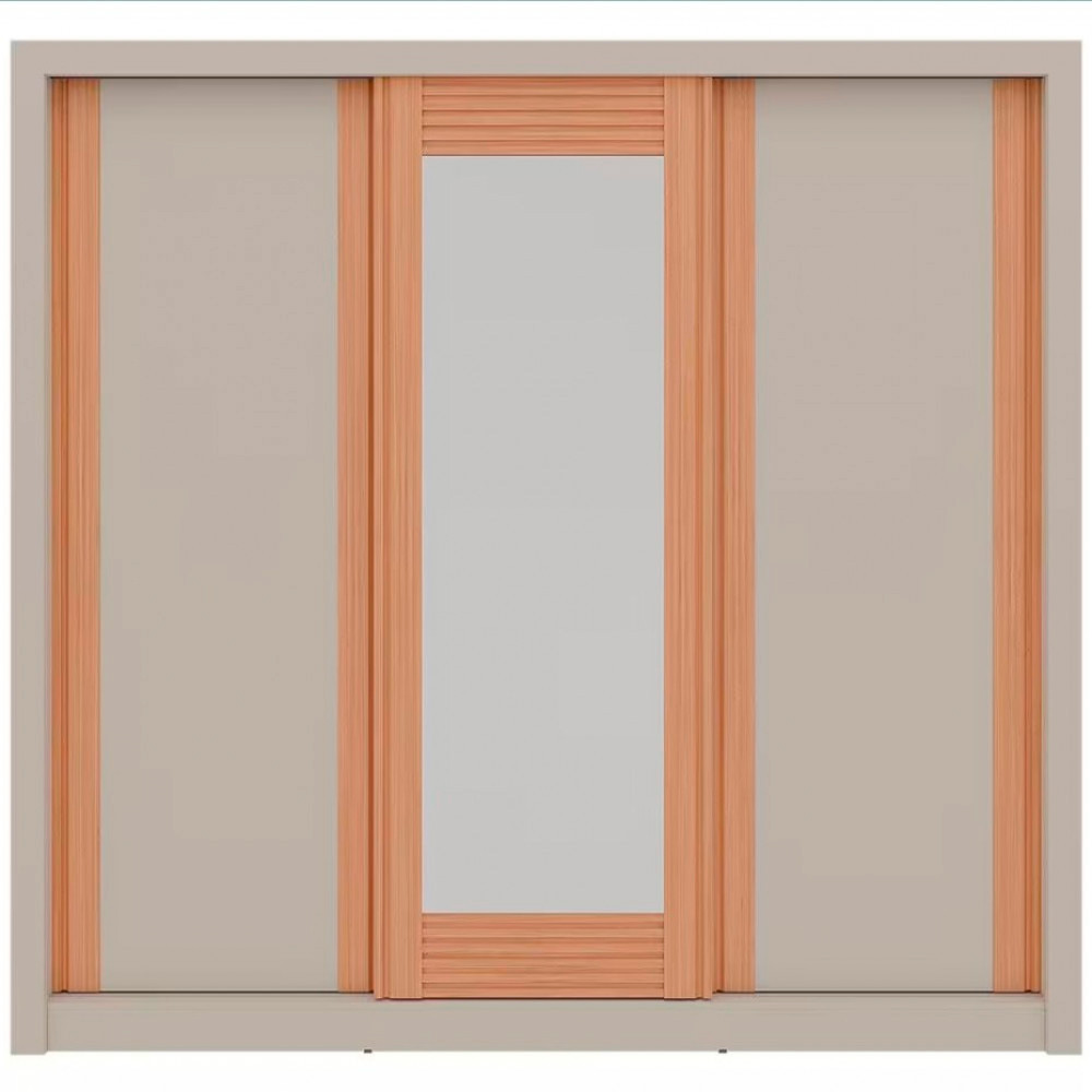 Guarda-Roupa Casal Bartira Village com 3 Portas 4 Gavetas Espelho e 243,1cm