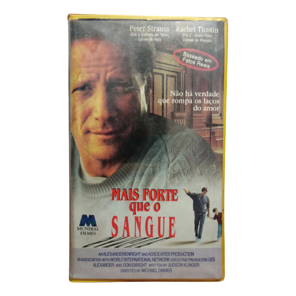 Vhs Mais Forte Que O Sangue - Peter Strauss - Rachel Ticoti