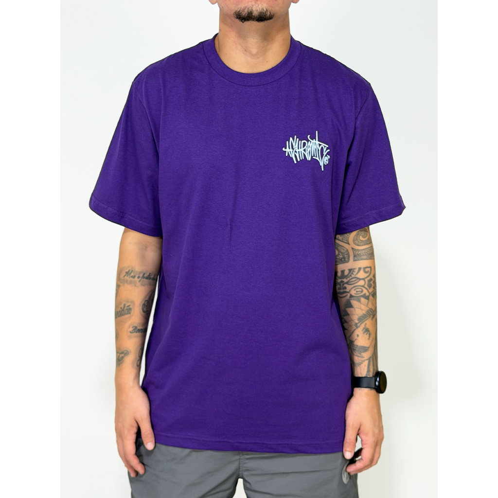 Camiseta Chronic Tag Change Up Logo - Roxo