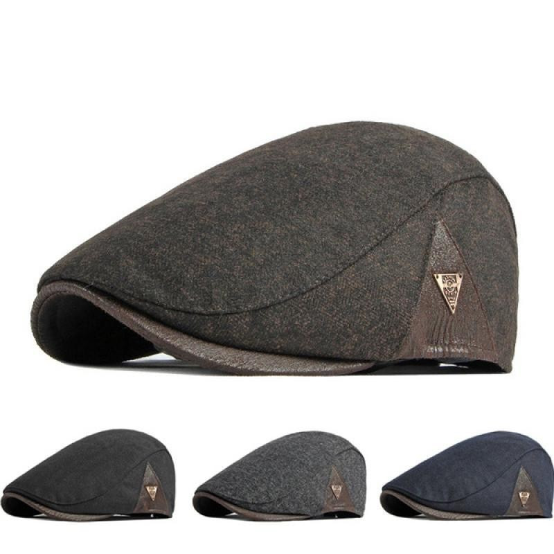 Boina Masculina Quente, Boné de Motorista, Boné de Taxista, Chapéu de Jornaleiro Britânico, Chapéus Gatsby*&&**-*&