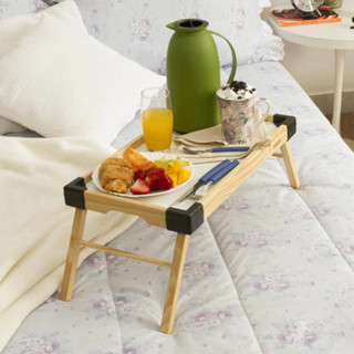 Bandeja de Servir na Cama Café da Manhã Lanche e Comidas Filme no Sofá e Pipoca Dobrável de Madeira em Oferta na Shopee