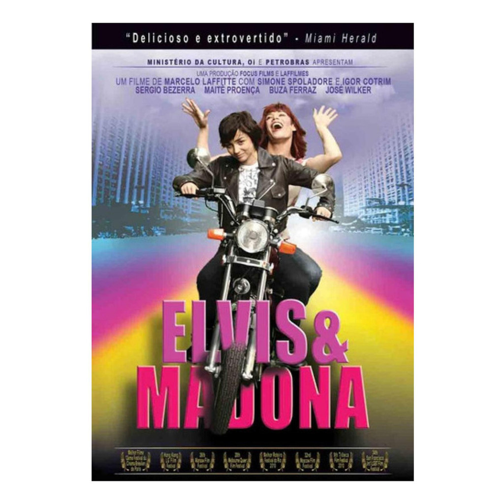 Dvd Elvis &amp; Madona - Simone Spoladore Igor Cotrim - Lacr