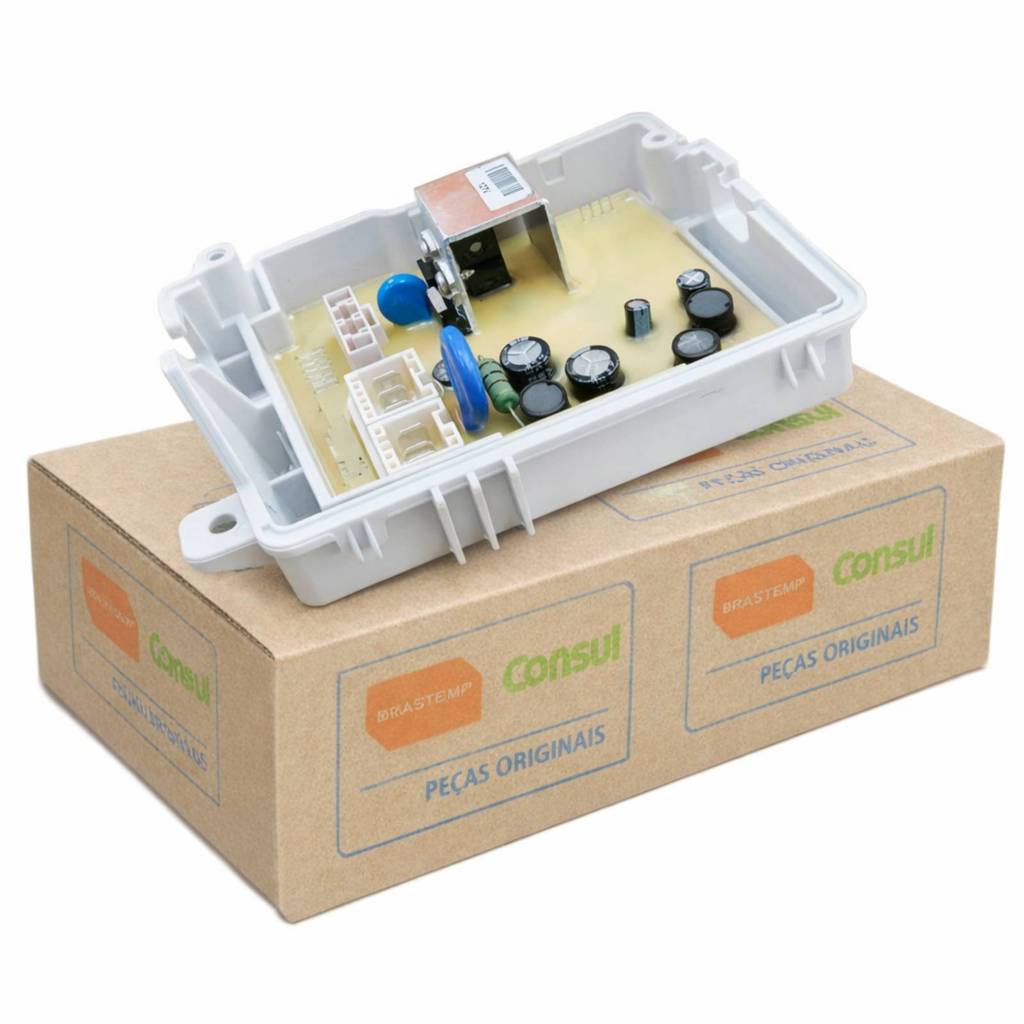 Placa Controle Lavadora Consul CWC08AB W10737718 110V