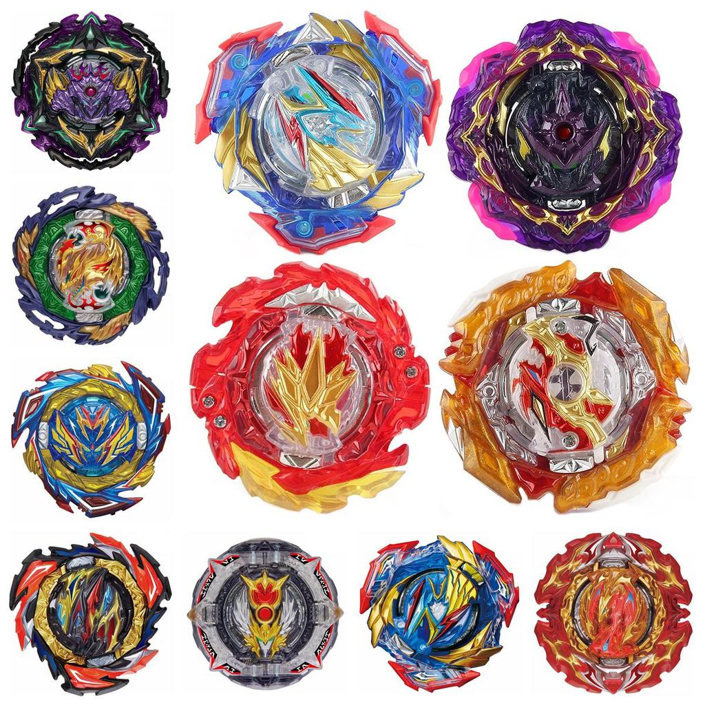Chama Única B-185-193-205-206 Beyblade Burst Metal Beys Girando Sem Lançador