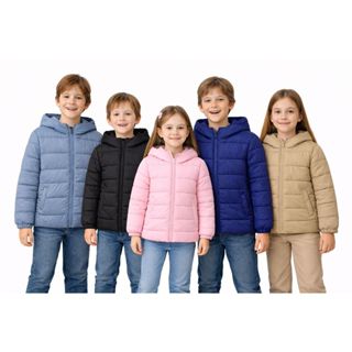 Jaqueta Infantil Puffer Bobojaco De Gominho Casaco Para Frio Menino Menina Masculino Feminina em Oferta na Shopee