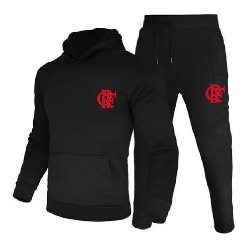 Kit Blusa Moletom + Calça Moletom Futebol Unissex