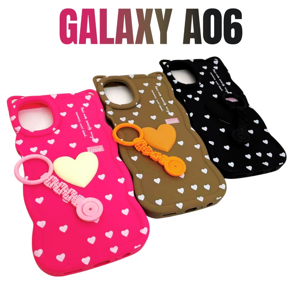 Capa de celular compatível com Galaxy A06 Normal Cat em Oferta na Shopee