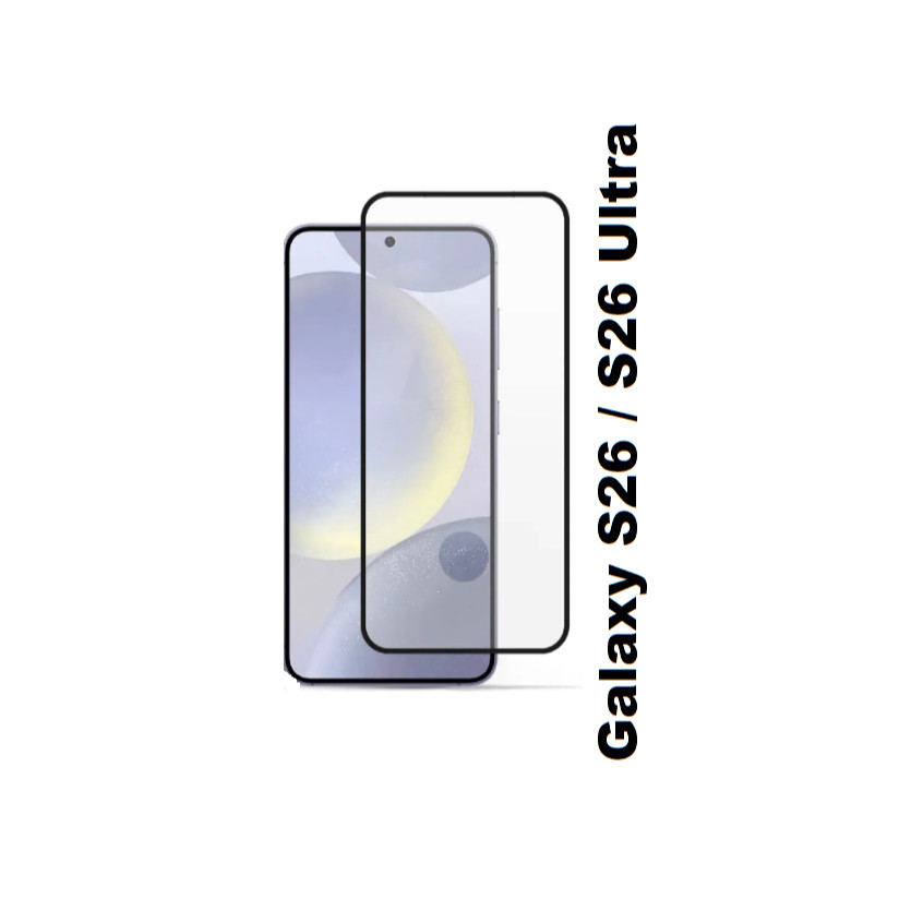 Pelicula de vidro 3D para Samsung Galaxy S26 / S26 Ultra /Protetor de tela