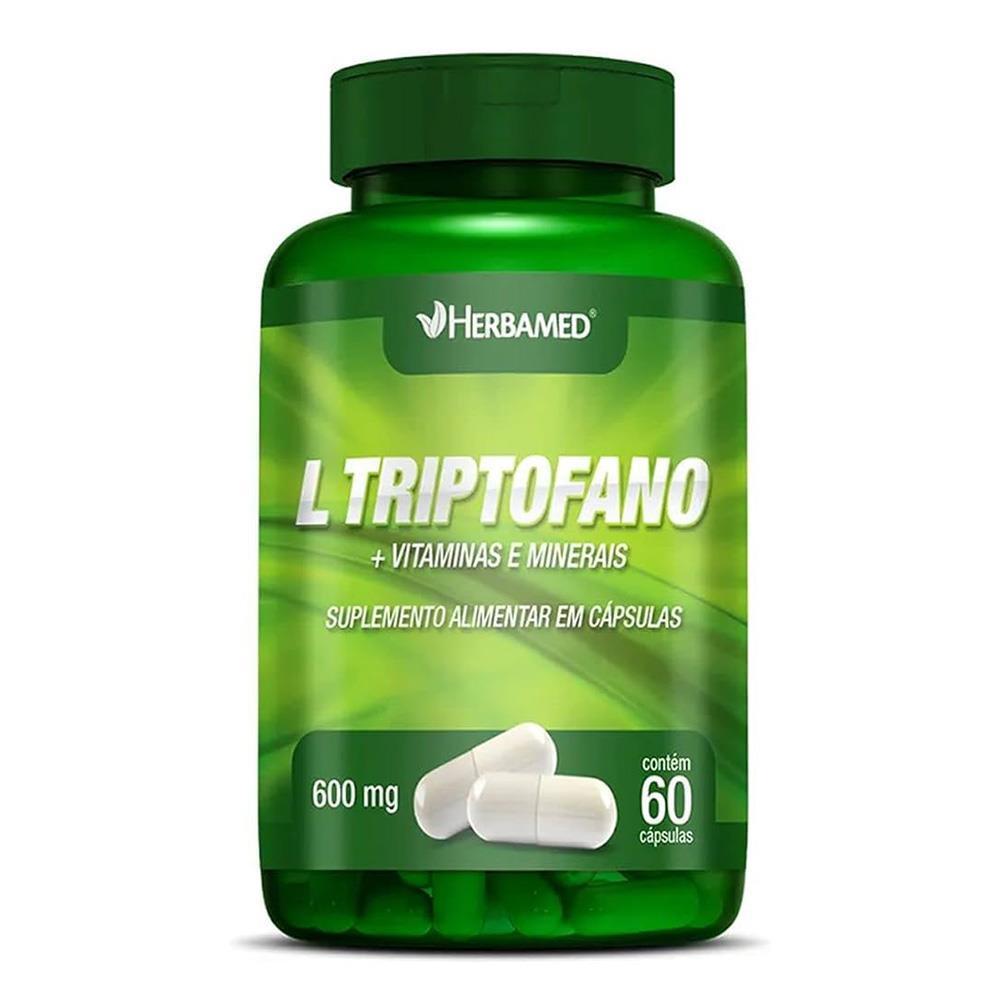 L-TRIPTOFANO 600MG COM 60 CÁPSULAS