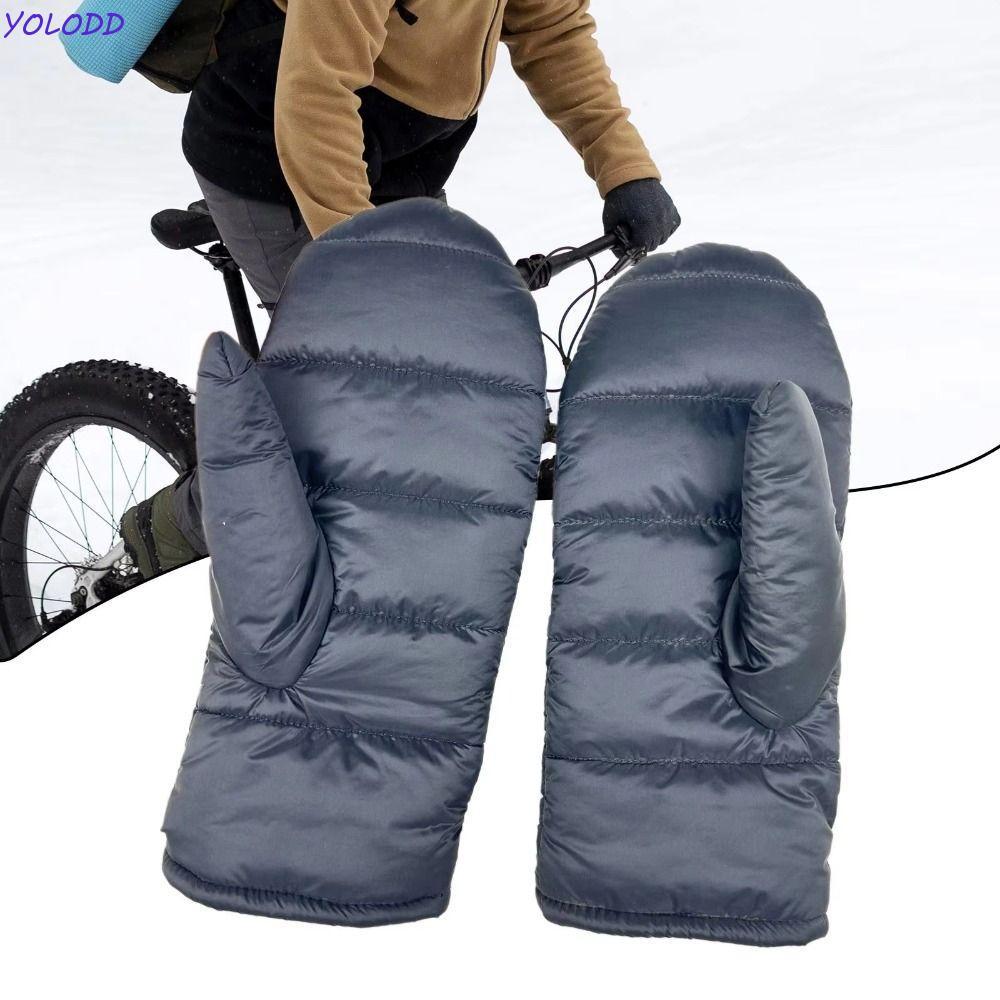 Luvas De Neve YOLODD , Esqui Impermeáveis Para Clima Frio Térmicas Confortáveis E Espessas De Inverno