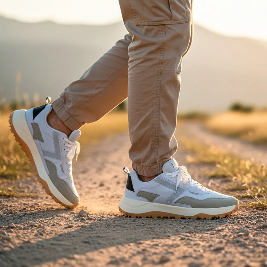 Tênis Sandrini Spryte Masculino Urbano Confortável Casual Tama:42