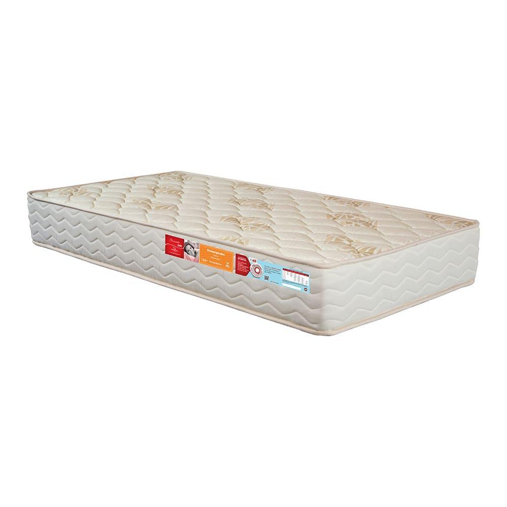 Colchão Espuma Solteiro Orthocrin Diamante D45 - 78x188x20