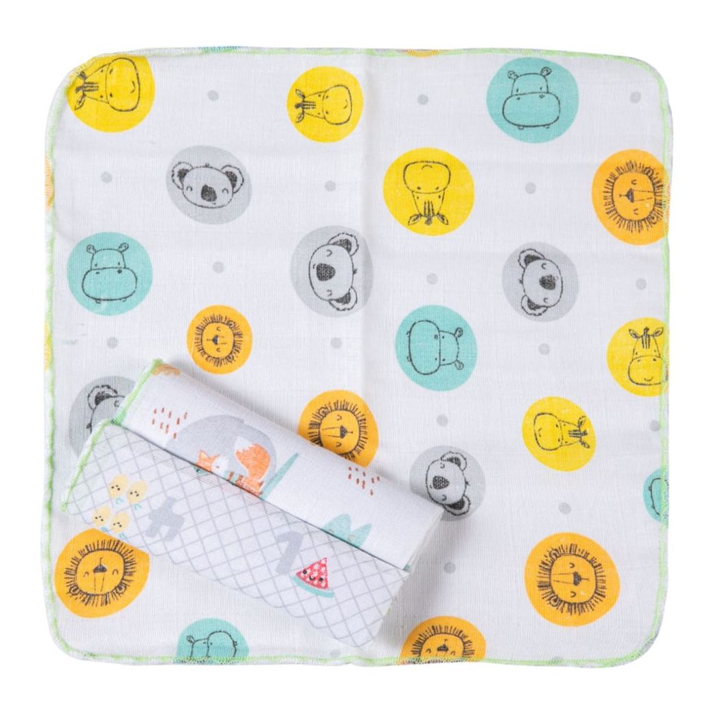Kit 6 Fraldas de Boca Papi Karinho 30x30cm - Alta Absorção e Toque Suave Bebês