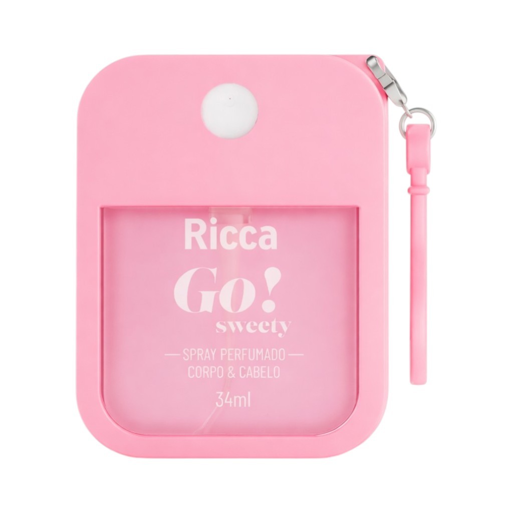 Spray Perfumado Desodorante Colonia Go! Sweety Ricca 34ml