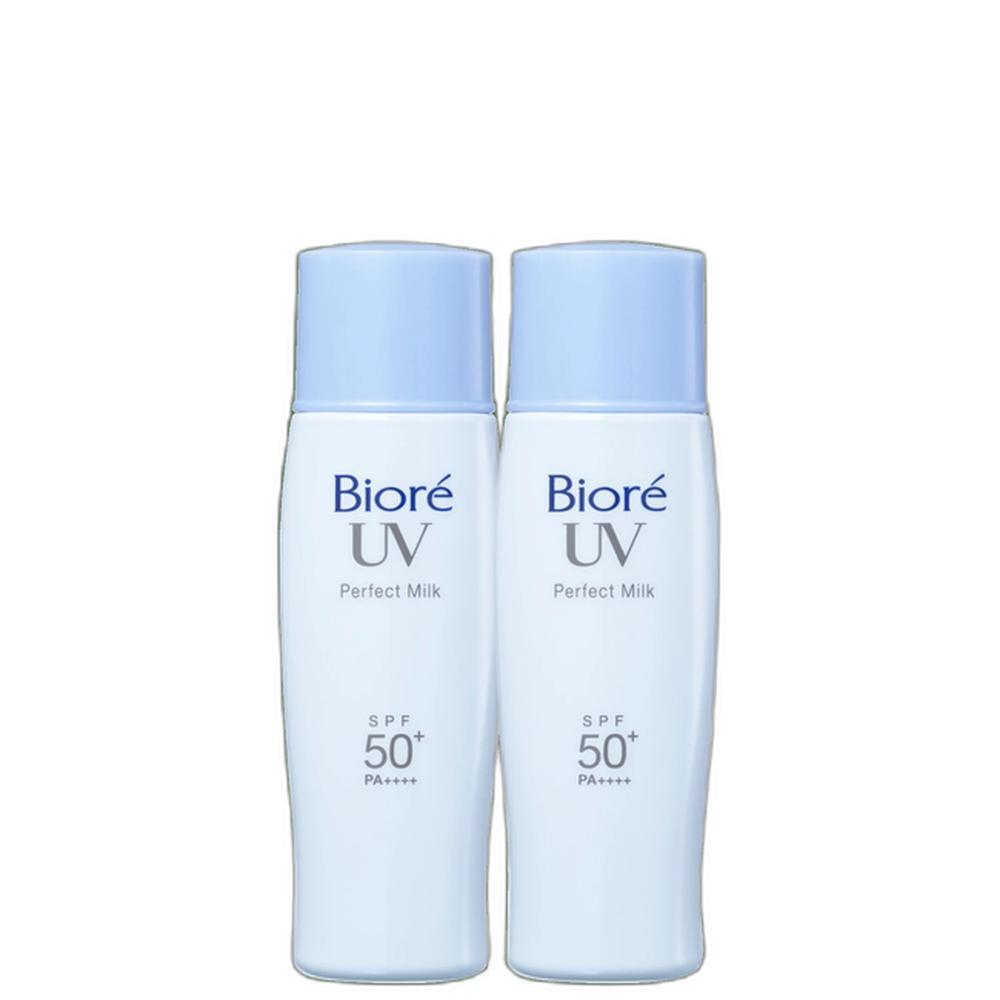 Kit Bioré UV Perfect Milk FPS 50 (2 Unidades) em Oferta na Shopee