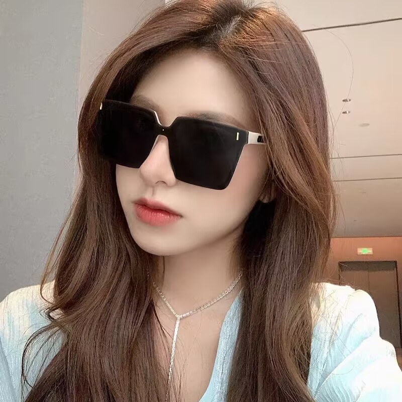 Óculos de sol polarizados estilo óculos de sol da moda para dirigir óculos de sol arroz estilo prego Tik Tok Inf