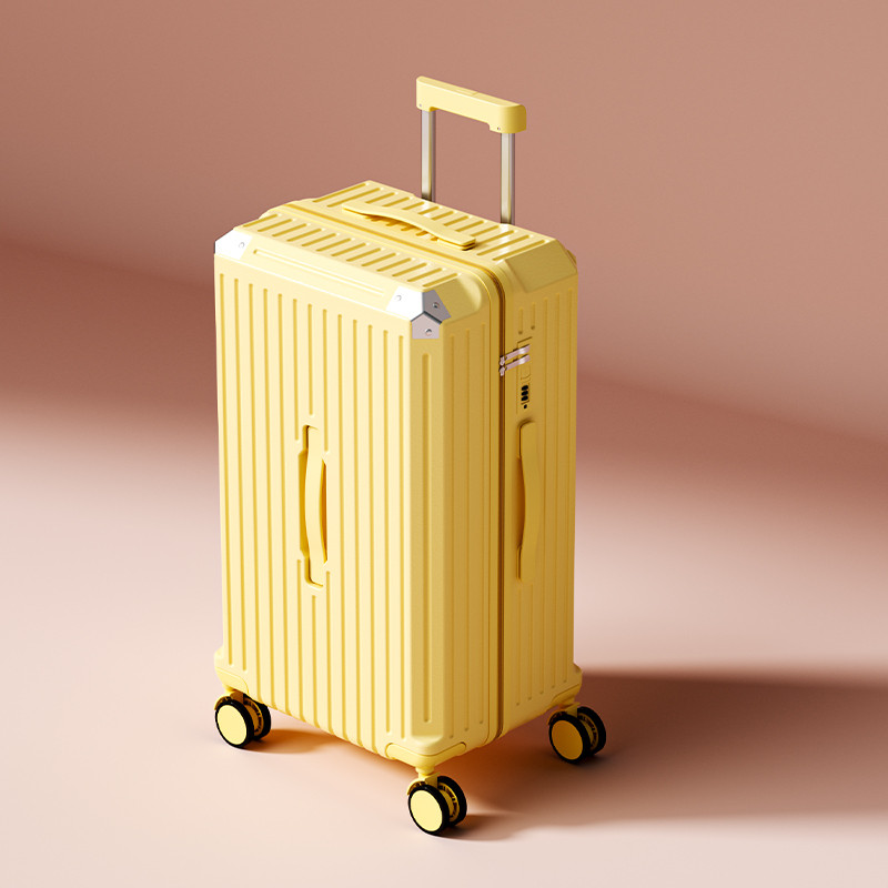 Grande capacidade bagagem feminina 100cm trole caso masculino forte durável bagagem de viagem 67cm caso senha de embarqu