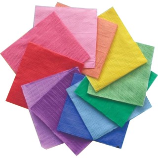 Kit 50 Guardanapo de Papel Colorido Guardanapos Festas Aniversario em Oferta na Shopee