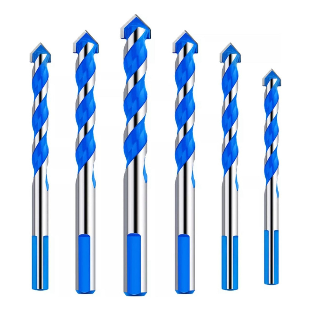 Kit Brocas P/ Porcelanato Azulejo E Cerâmica 6 Peças Com Nf