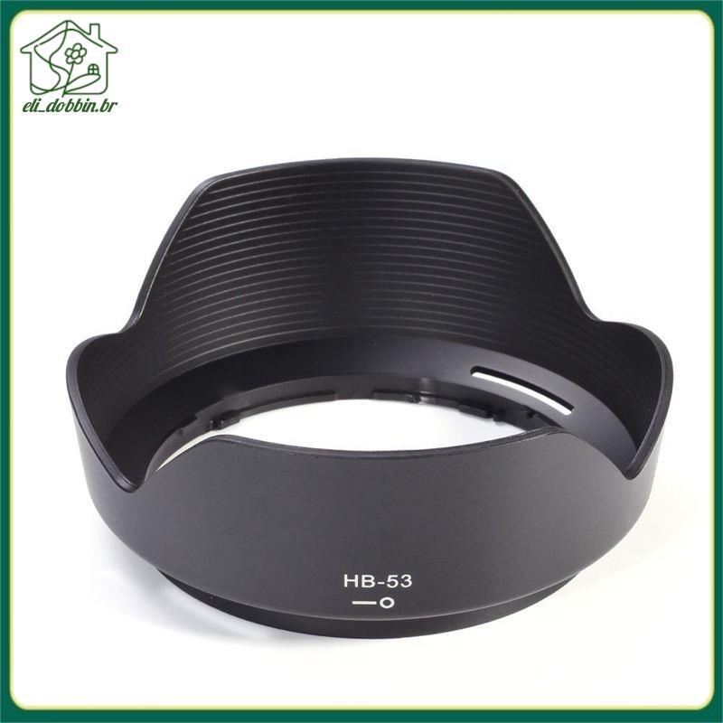 [eli_dobbin.br] Capa De Lente De Baioneta Hb53 Para Nikon Af-s Nikkor 24-120mm F/4g Ed Vr Dslr (Substituir Hb-53)