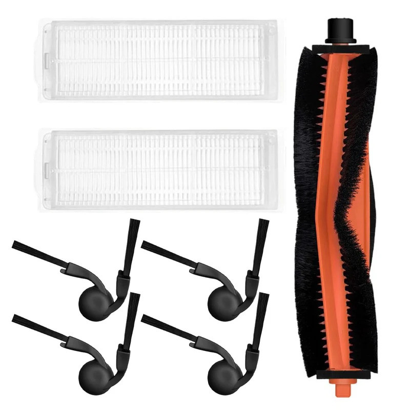 Kit Principal Do Filtro Da Escova Lateral Para Xiaomi Robô Aspirador S40 Pro/OV71GL Aspiradores Acessórios Mais Limpos