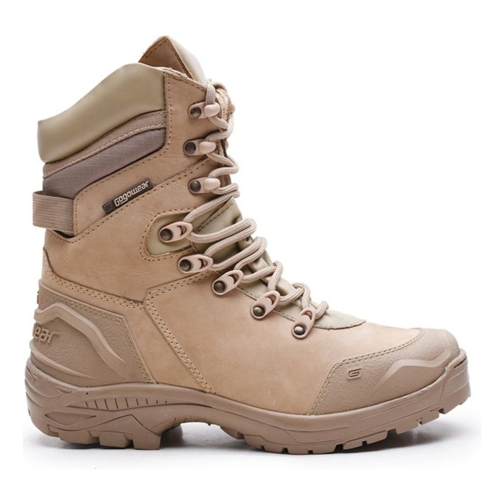 Bota Coturno Tática Militar Prf Areia Airsoft Adventure Bope