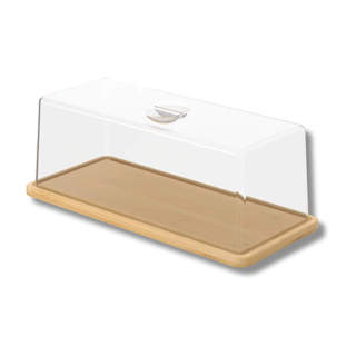 Porta Pão em Bambu com Cúpula Coza Brisa Brinox - 40656/3009 em Oferta na Shopee