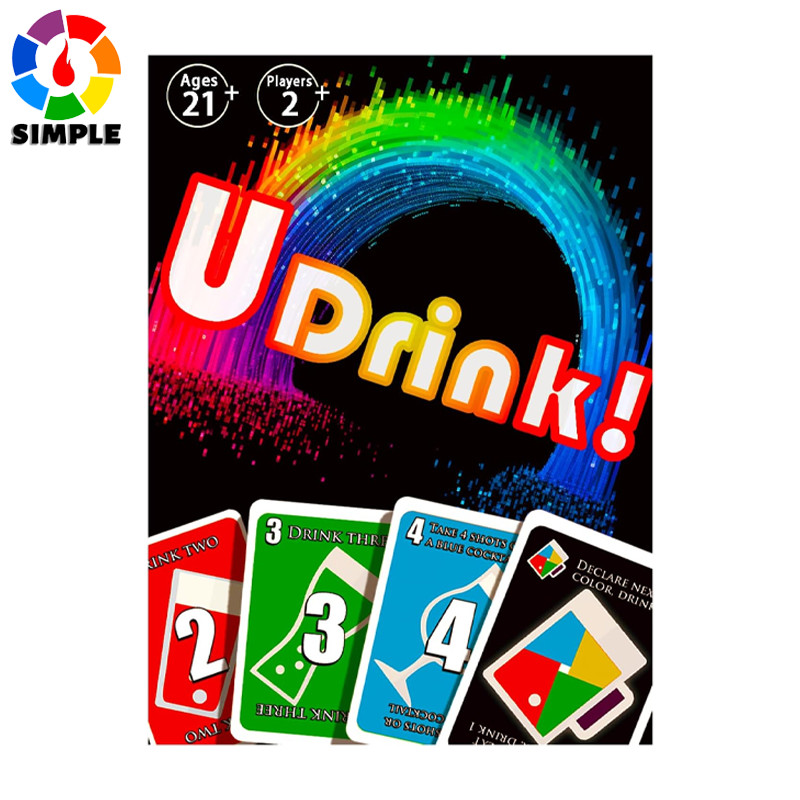 Udrink! The Drinking Game Cards For Adults, Fun & Easy Games For Adult Game Nights Couple Games, Bachelorette Party — R$ 45,00 em Shopee, 29% OFF