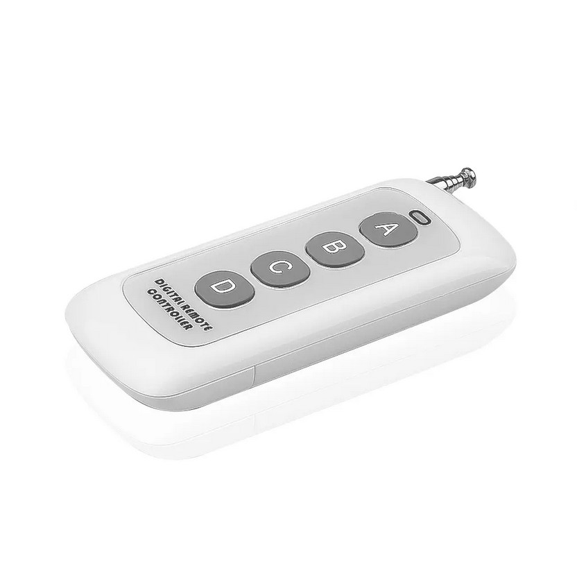 CONTROLE 433,92MHZ REMOTO DIGITAL LONGA DISTANCIA 500M PARA PORTAO E AUTOMACAO