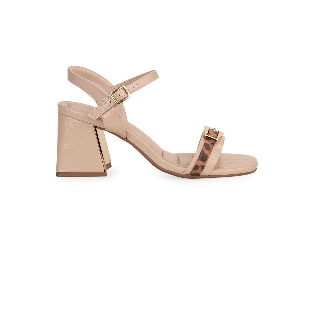 Sandalia Bebecê Salto bloco Bico Redondo Tira com Enfeite em Oferta na Shopee