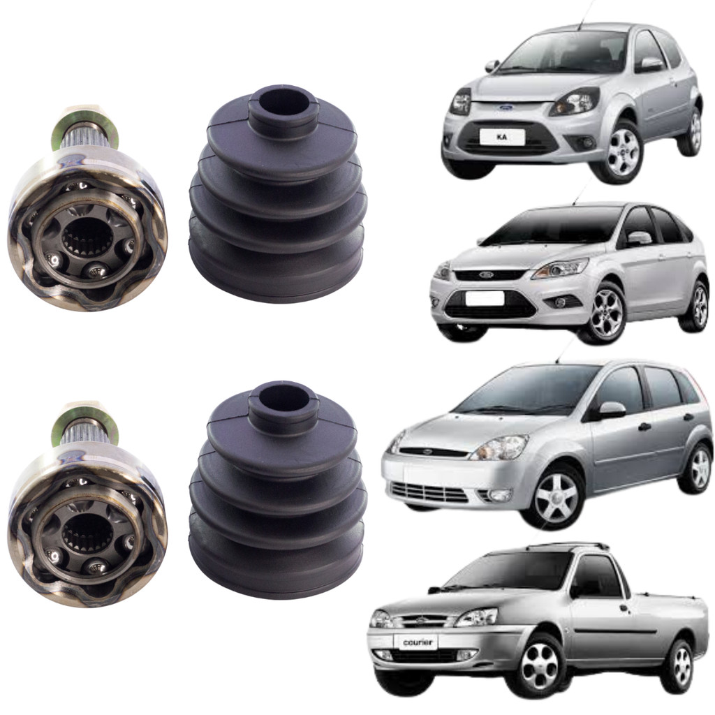 Par Junta Homocinética Roda Fiesta Ecosport Courier Focus Ka Ambos os lados em Oferta na Shopee