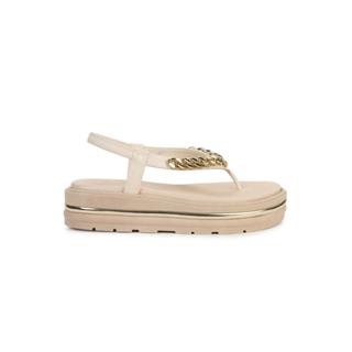 Sandália Flatform Bebecê com Corrente em Oferta na Shopee