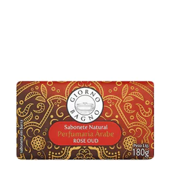 Giorno Bagno Perfumaria Árabe Rose Oud - Sabonete Natural 180g