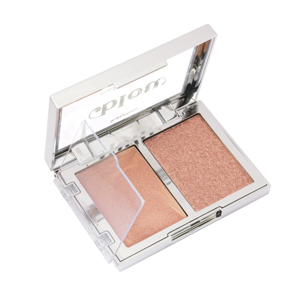 Iluminador Duo Such a Glimmer Blow Ruby Rose Paleta de Iluminador