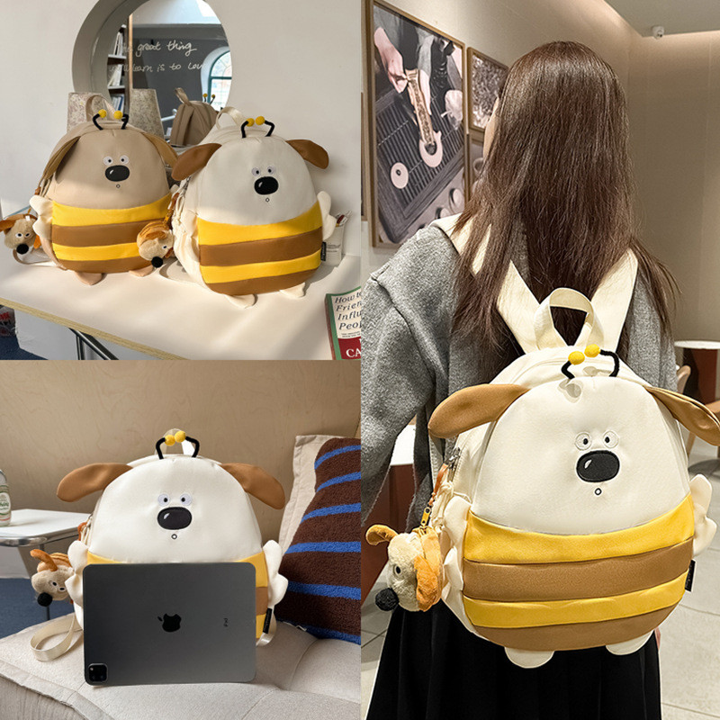 Mochila Fofa e Estilosa Design de Nicho 2026 Mochila Pequena Leve e Moderna Simples Casual para Passeio de Primavera Bol