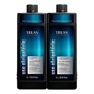 Kit Truss Uso Obrigatório Shampoo E Condicionador 1 Litro