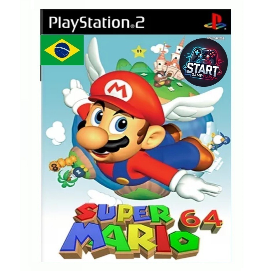 Super Mario 64 Em PT-BR - PS2