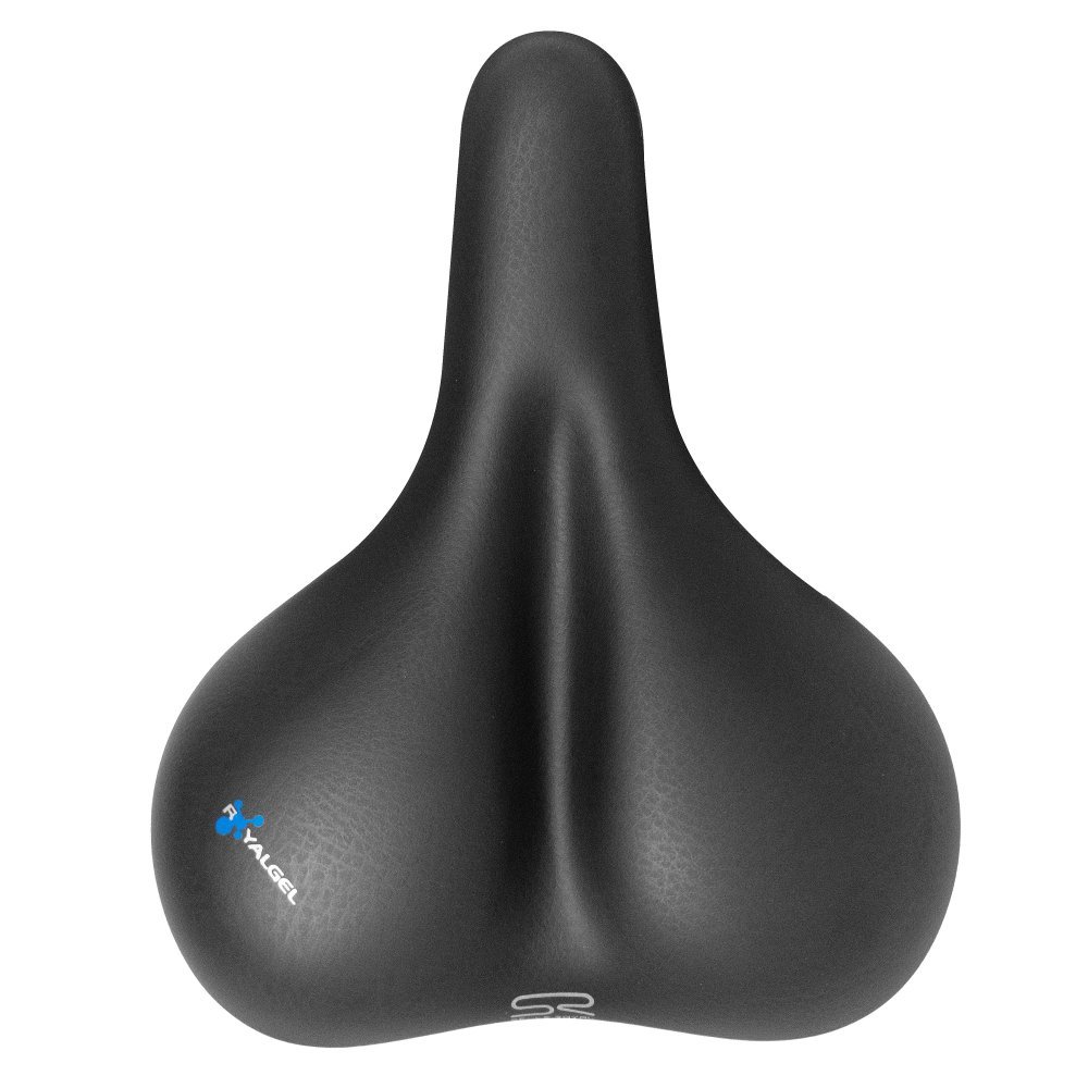 Selim Bicicleta Urbano Selle Royal Molise Passeio Lazer Gel Preto