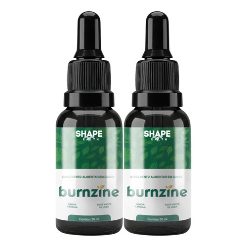 Kit 2 Burnzine Gotas 30ml Original Auxilia No Emagrecimento em Oferta na Shopee