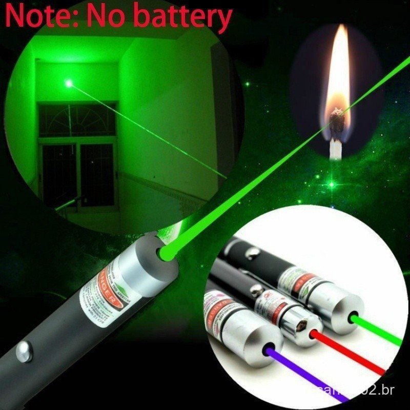 [Melhor Preço] poderoso Verde vermelho azul ponteiro laser feixe de luz ponteiro mira laser 5MW poderosa luz caneta pont