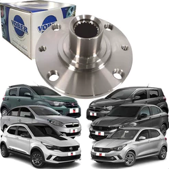 Cubo De Roda Dianteira Original Vober 31412 Fiat Novo.