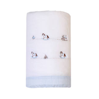 Cobertor Bordados Papi Microfibra Cavalinho em Oferta na Shopee