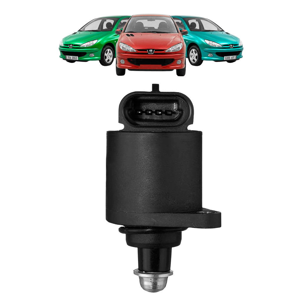 Atuador Marcha Lenta Peugeot 206 207 C3 1.4 8v Flex