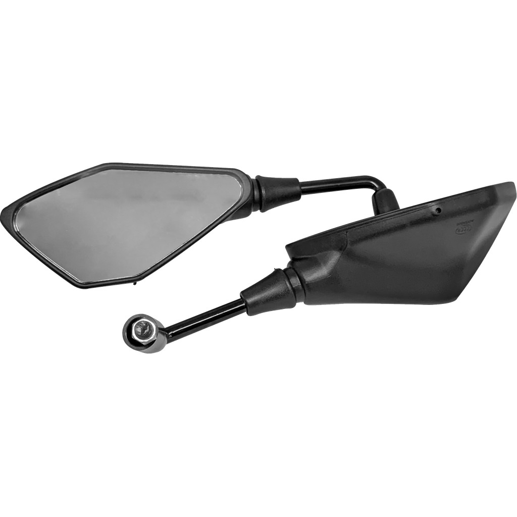 Par De Retrovisor Honda Kawasaki Z400 Rebaixado Haste Média