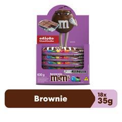 Confeito Chocolate M&ms Brownie 18 Unidades de 35g em Oferta na Shopee