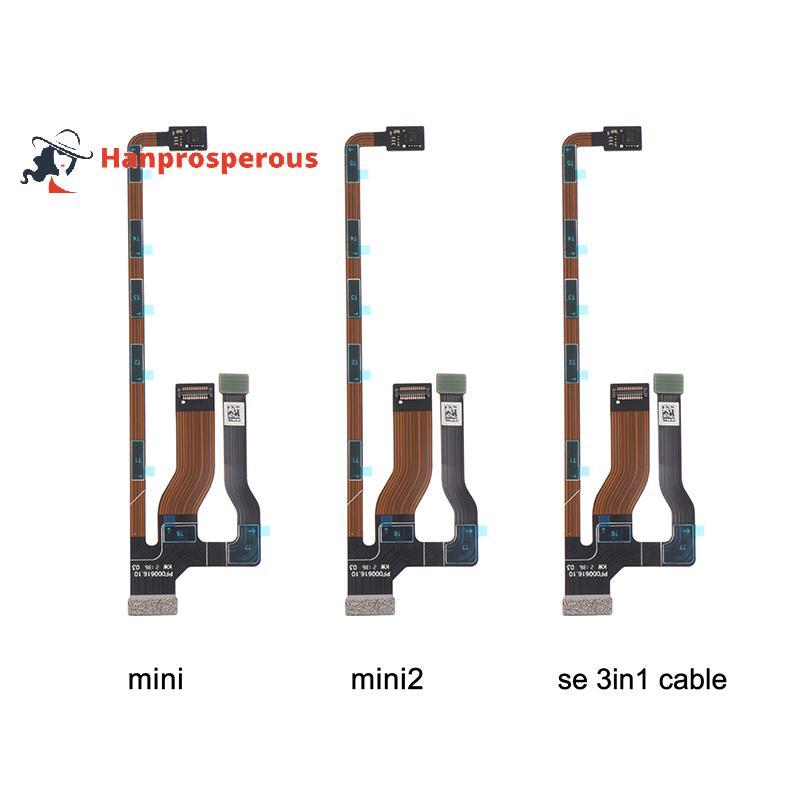 Hanprosperous > Novo DJI Mini 2 SE 3 Em 1 Cabo Plano GPS IMU Bússola Gimbal Peças De Reparo De Bem