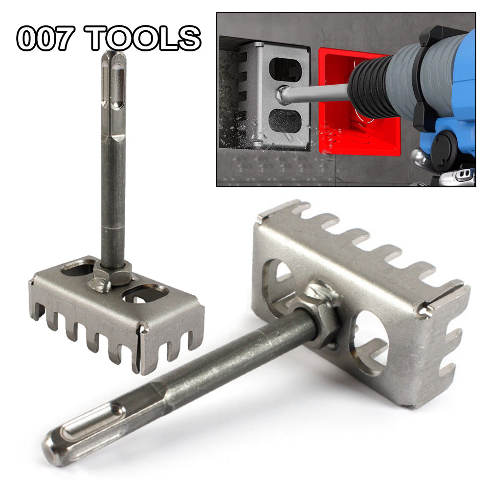 Ferramenta Cortador De Furo Quadrado Para Caixa De Junção
