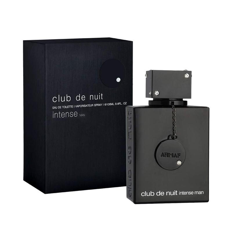 Armaf Club de Nuit Intense Men Eau De Toilette Spray para Homens 3.6 Oz | Aroma de Madeira, Cedro e Cítricos com Fragr