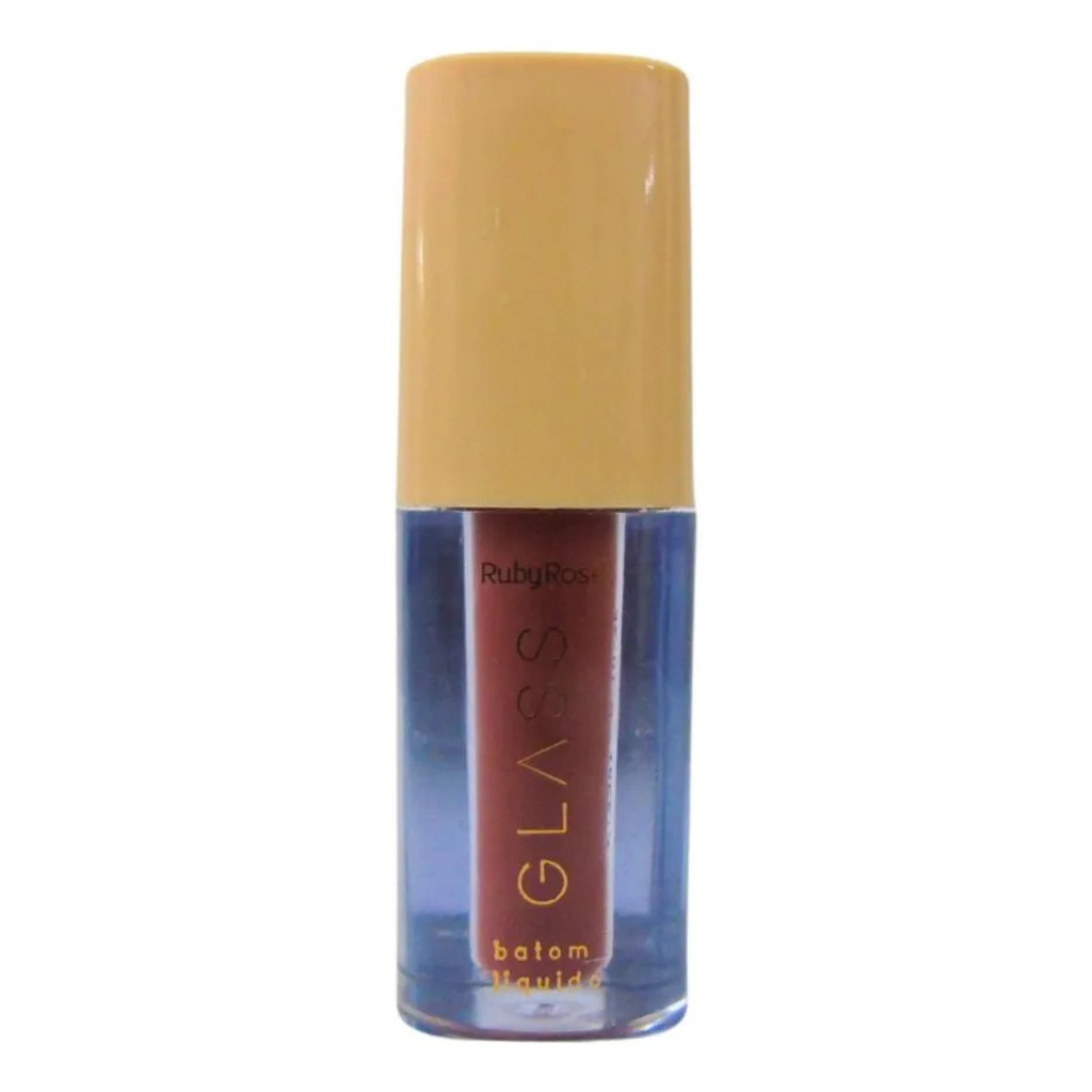 BATOM LABIAL LIQUIDO VELVETY BG02 GLASS HB5782 RUBY ROSE