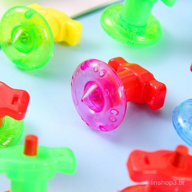 30pcs Giroscópios Mini Spinning Top Criativo Nostalgic Brinquedos Infantis Giroscópio De Torque Presentes De Jardim